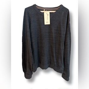 Champion Men’s Athletic Wear heather navy lightweight knit Sweater XL NWT